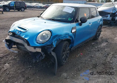 2015 Mini Hardtop Cooper S z USA, uszkodzony, nr VIN WMWXU3C52F2B62205